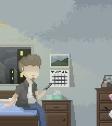 激情之夜 v0.2版本 pc+安卓 【SLG/像素风小游戏/英文】-奈次元丶